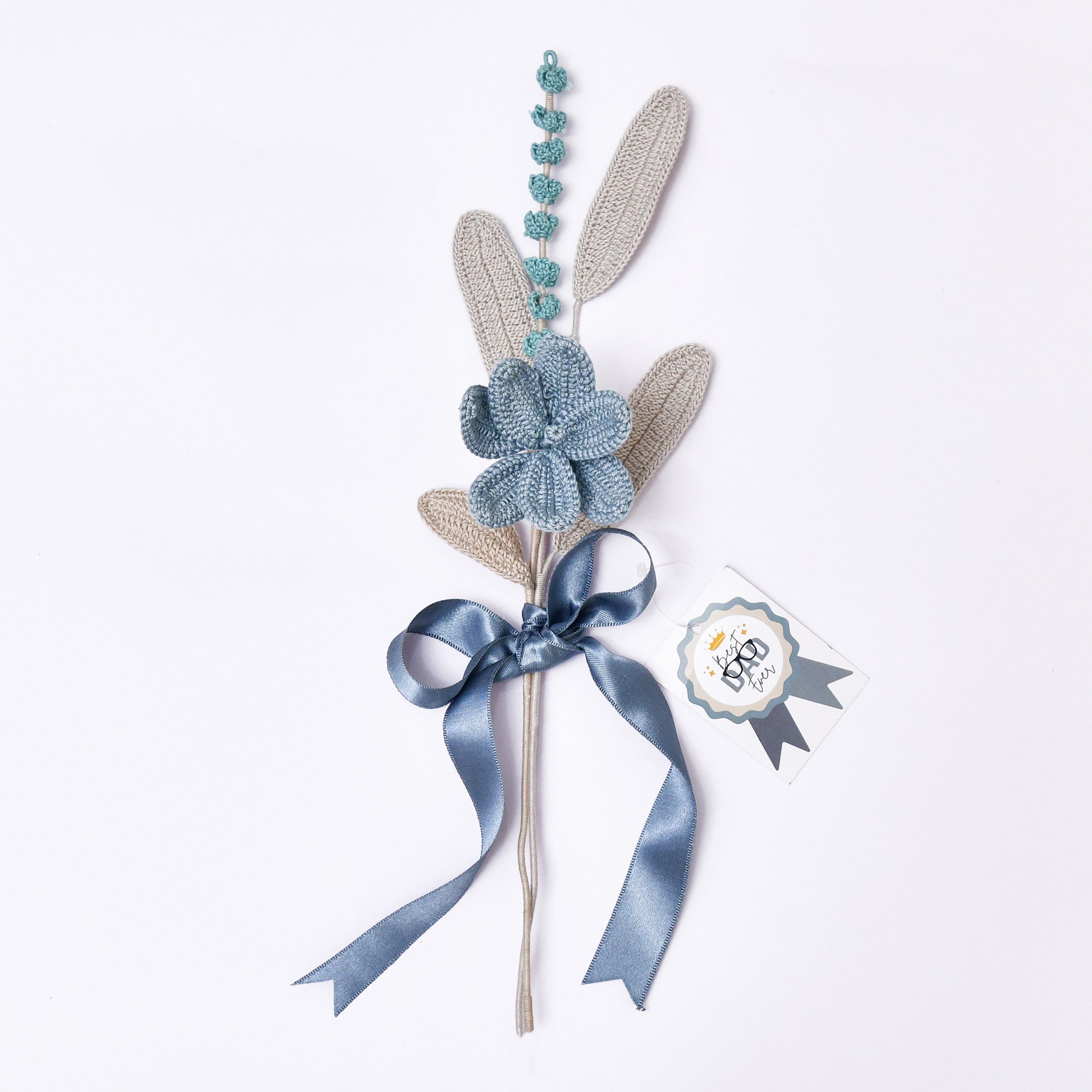 Handcrafted Blue Crochet