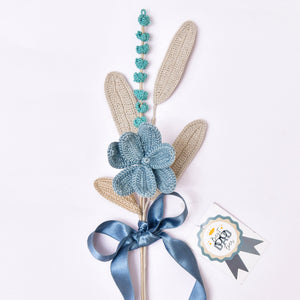 Handcrafted Blue Crochet