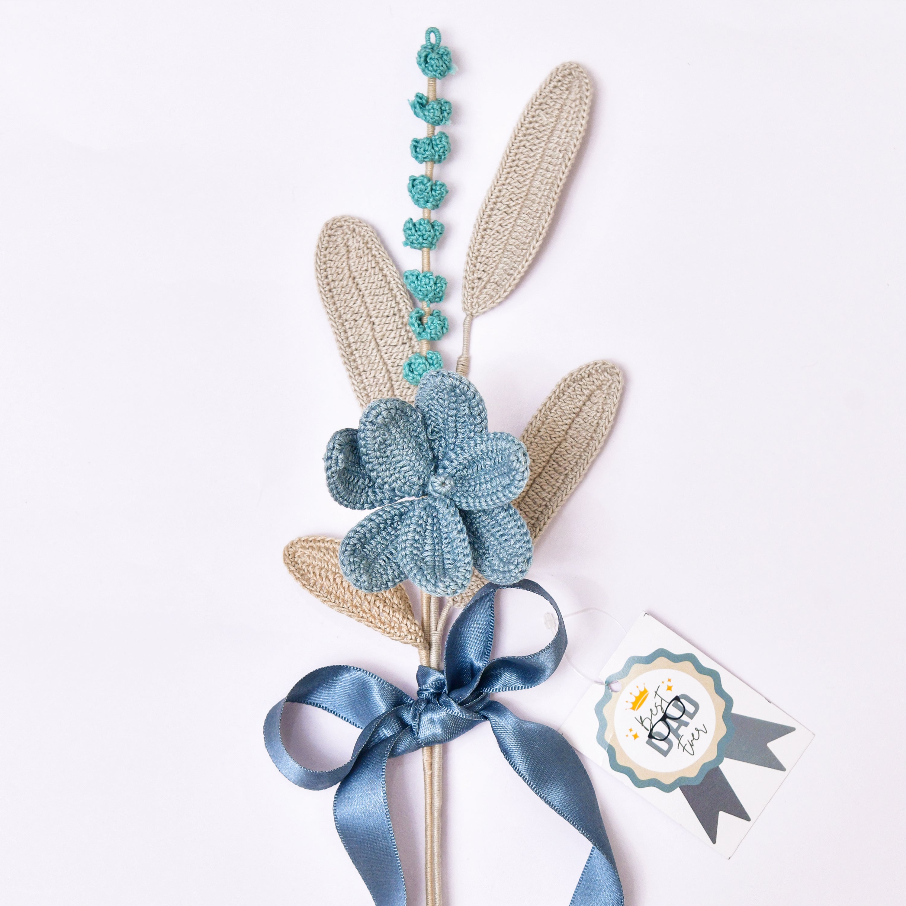 Handcrafted Blue Crochet