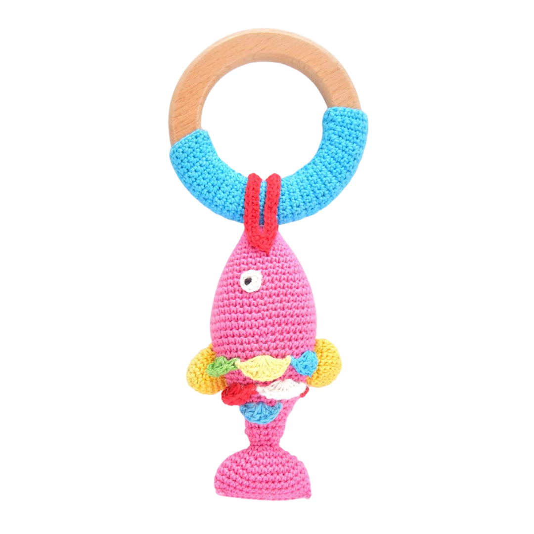 Fish Crochet Rattle