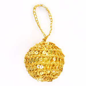 Handmade Golden Sequin
