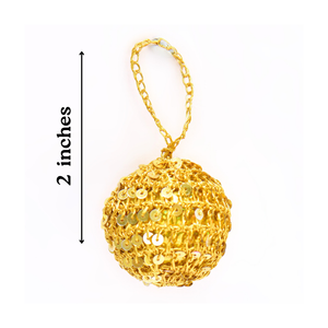 Handmade Golden Sequin