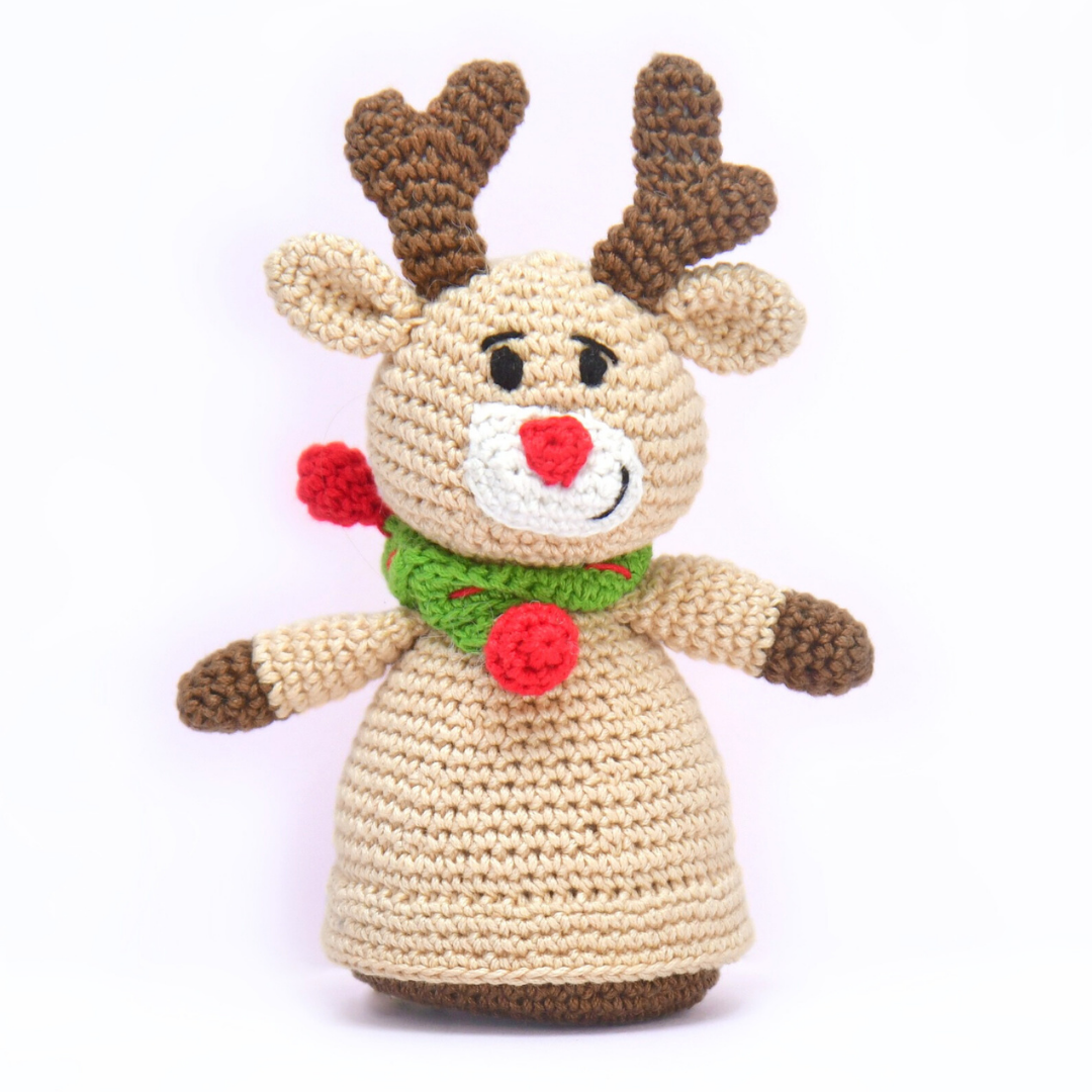 Handmade Crochet Reindeer