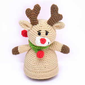 Handmade Crochet Reindeer