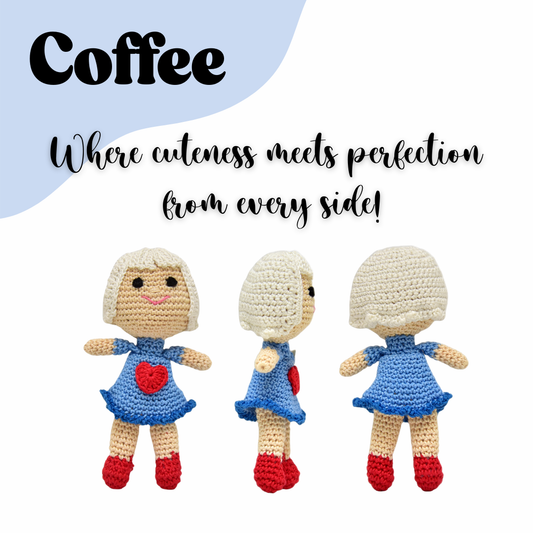 Coffee Handmade Crocheted