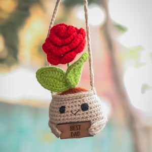 Handmade Crochet Rose