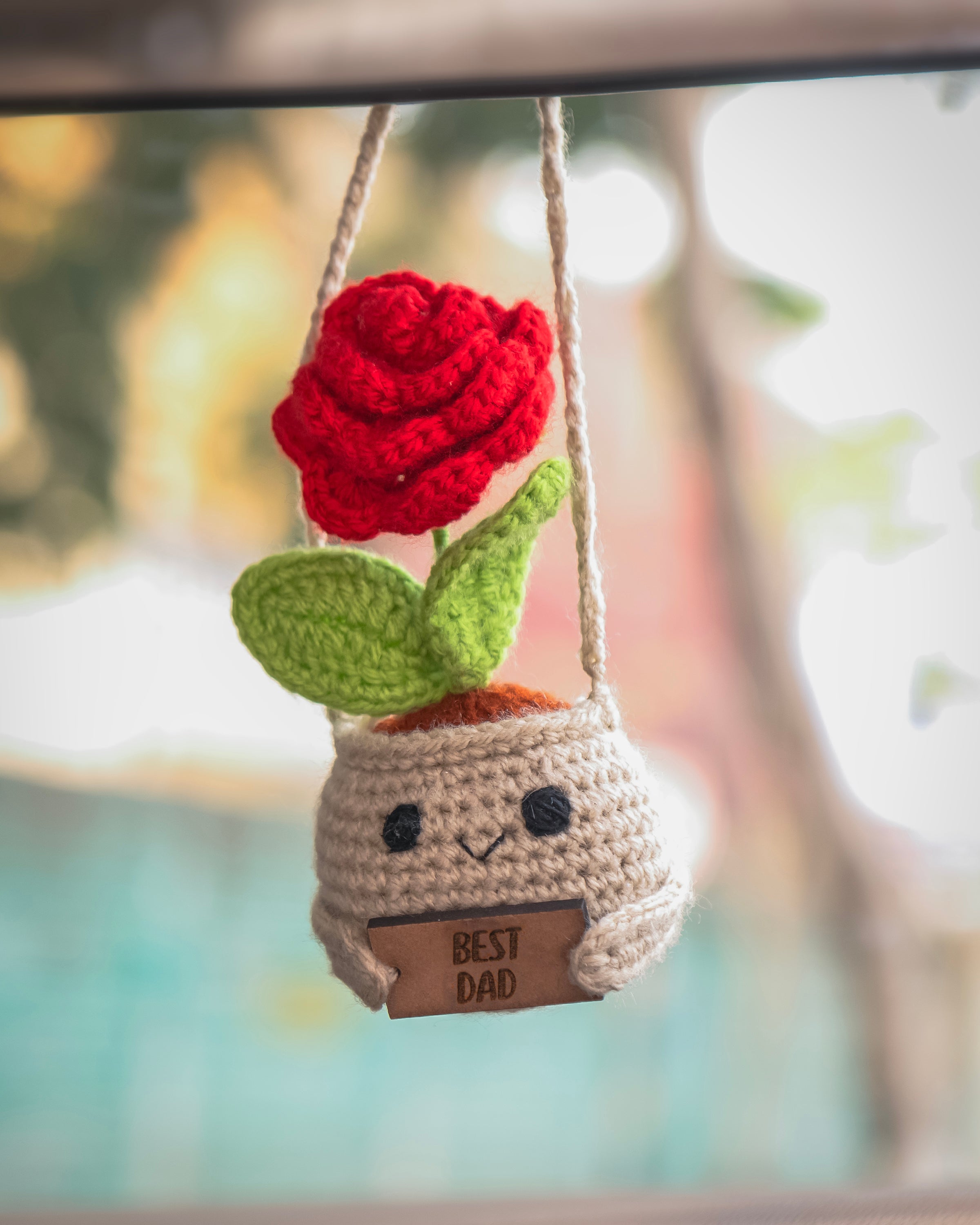 Handmade Crochet Rose