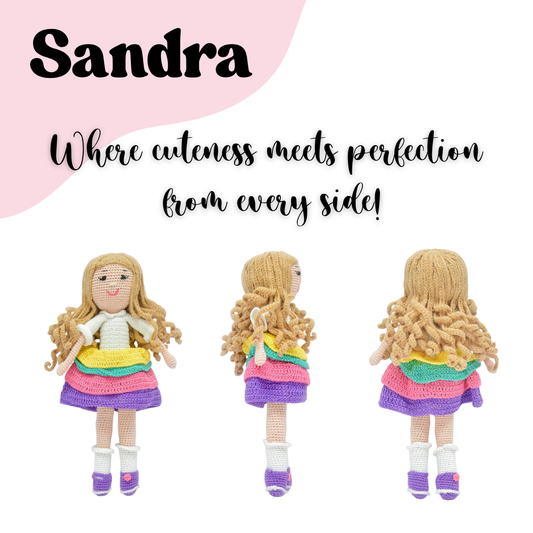 Sandra Crochet Doll