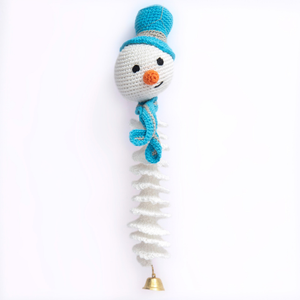 Cheerful Crochet Snowman