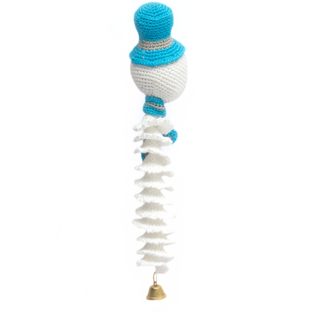 Cheerful Crochet Snowman