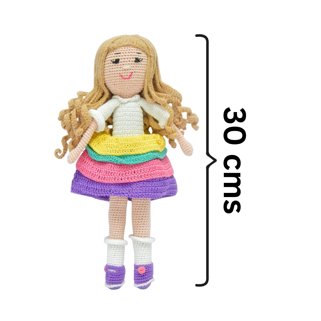 Sandra Crochet Doll