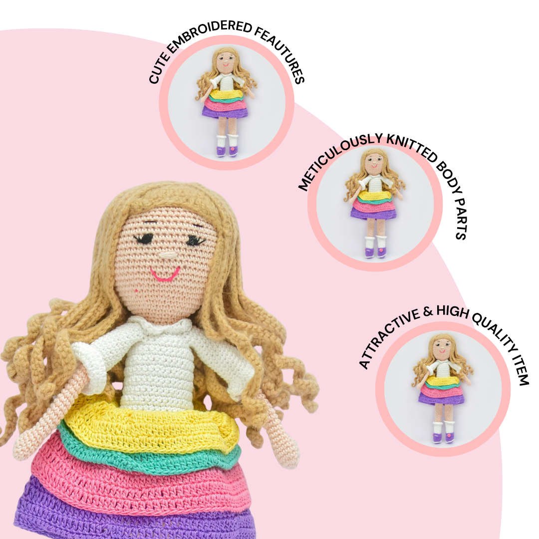Sandra Crochet Doll