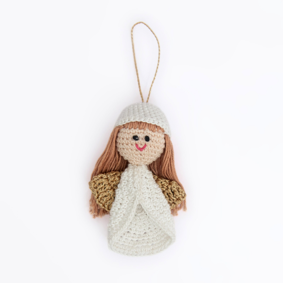 Crochet Angel Ornament