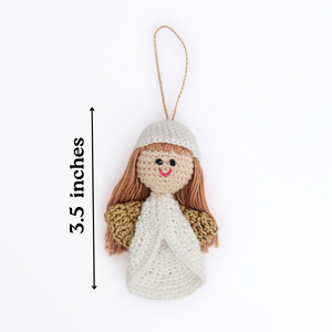Crochet Angel Ornament