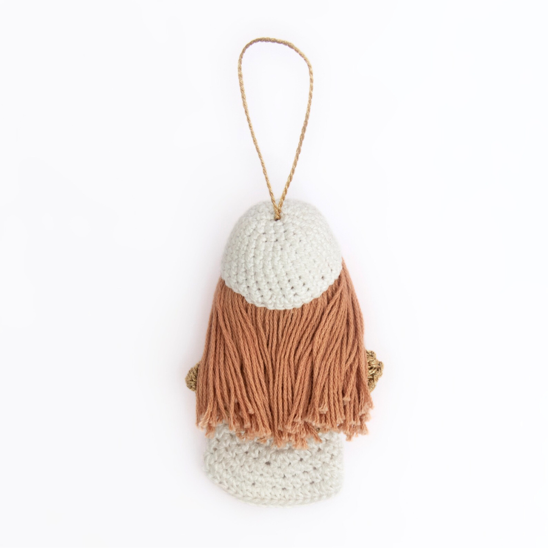 Crochet Angel Ornament