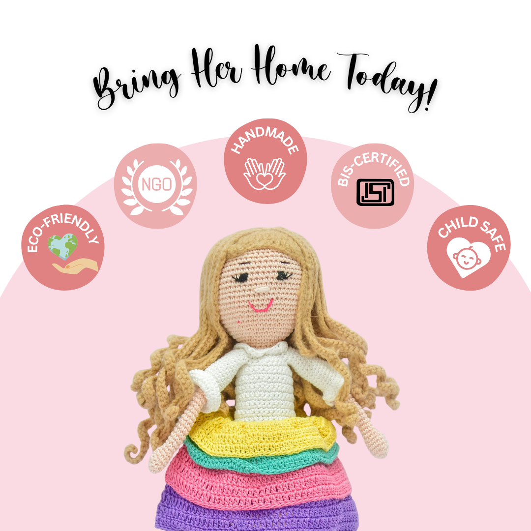 Sandra Crochet Doll