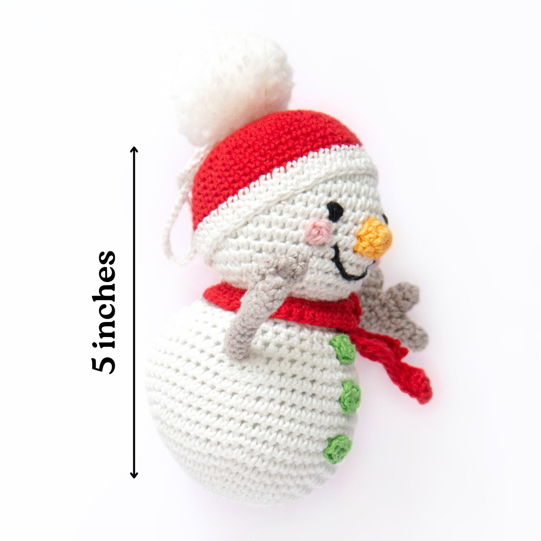 Cute Crochet Snowman