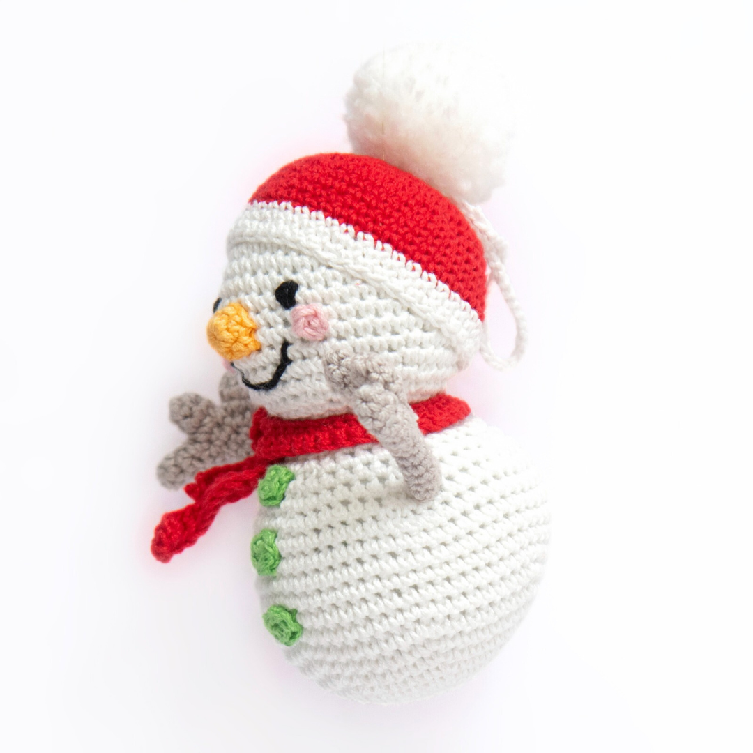 Cute Crochet Snowman