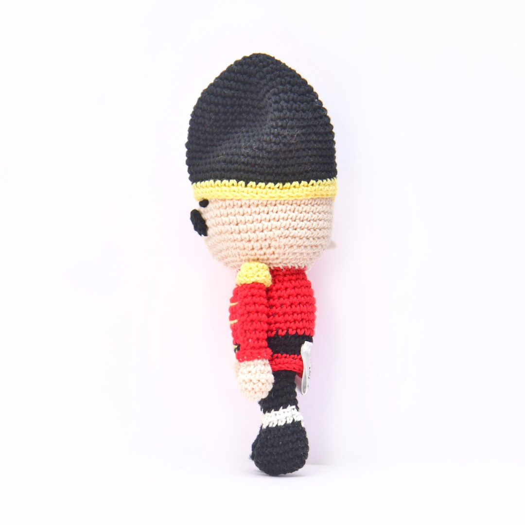 Handmade Crochet Nutcracker