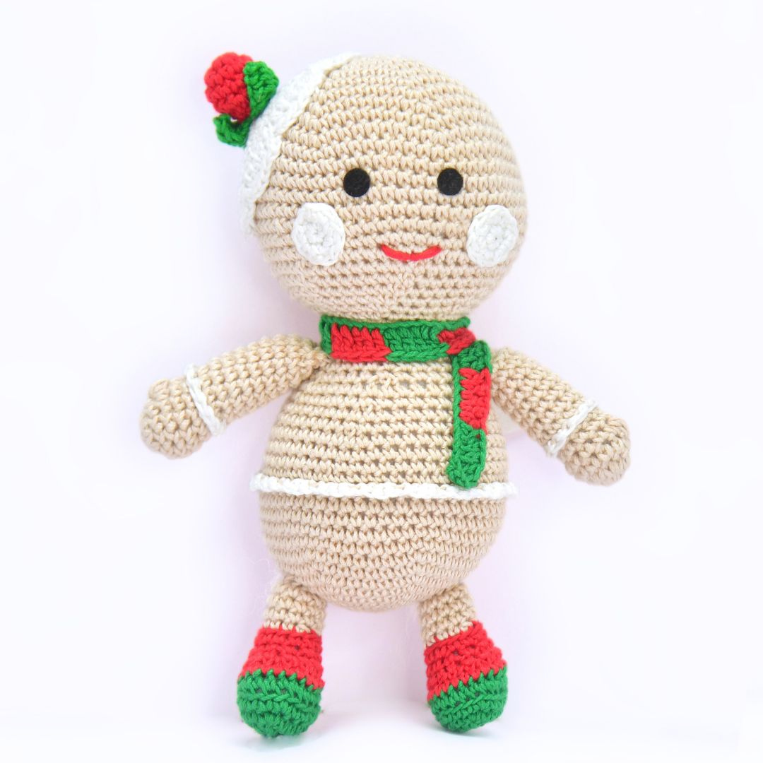 Handmade Crochet Gingerbread