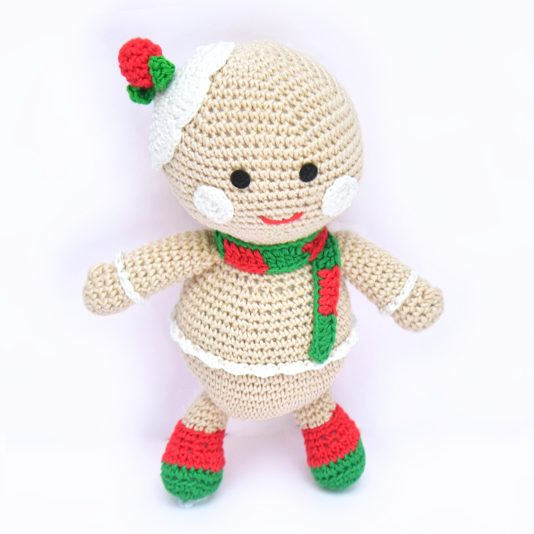 Handmade Crochet Gingerbread