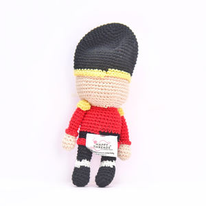 Handmade Crochet Nutcracker
