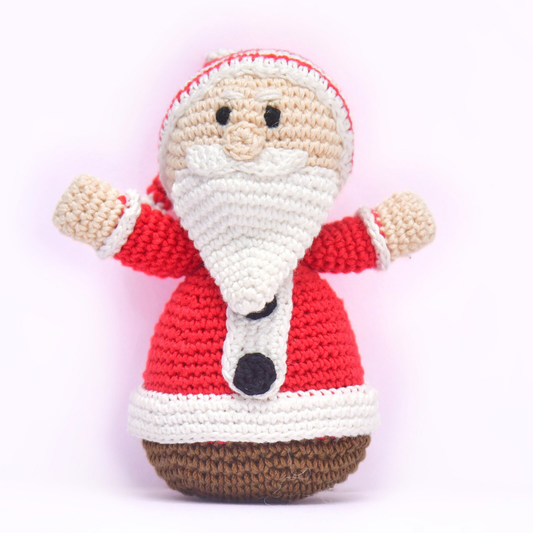 Handmade Crochet Santa