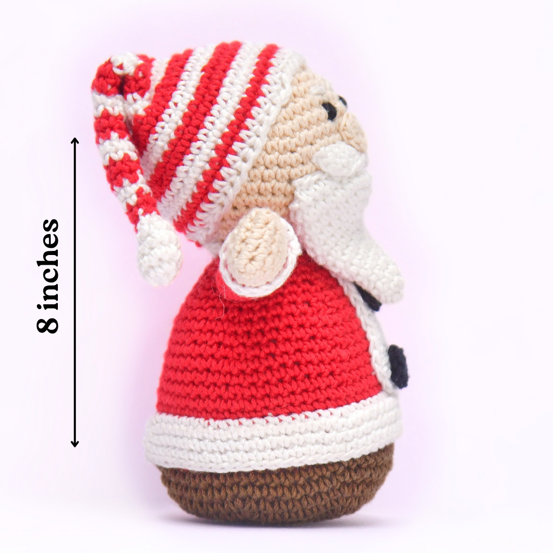 Handmade Crochet Santa