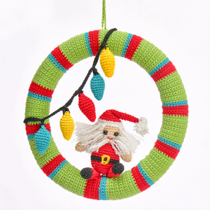 Handmade Crochet Santa
