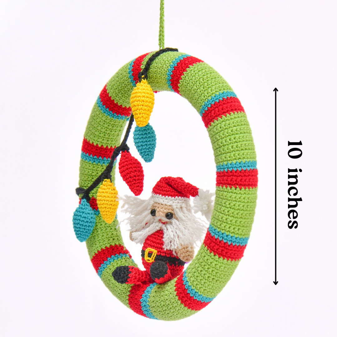 Handmade Crochet Santa