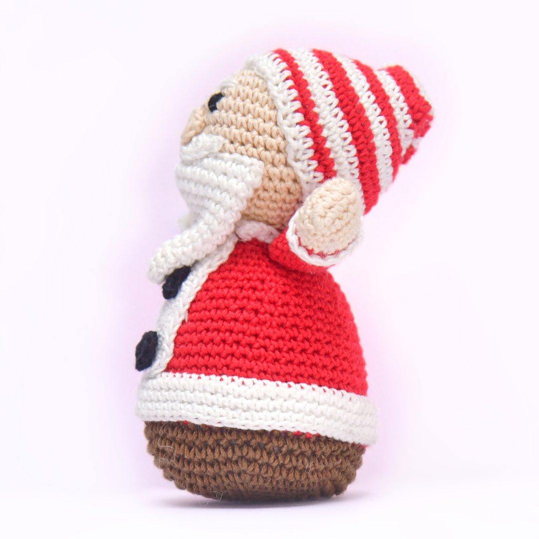 Handmade Crochet Santa