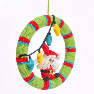 Handmade Crochet Santa