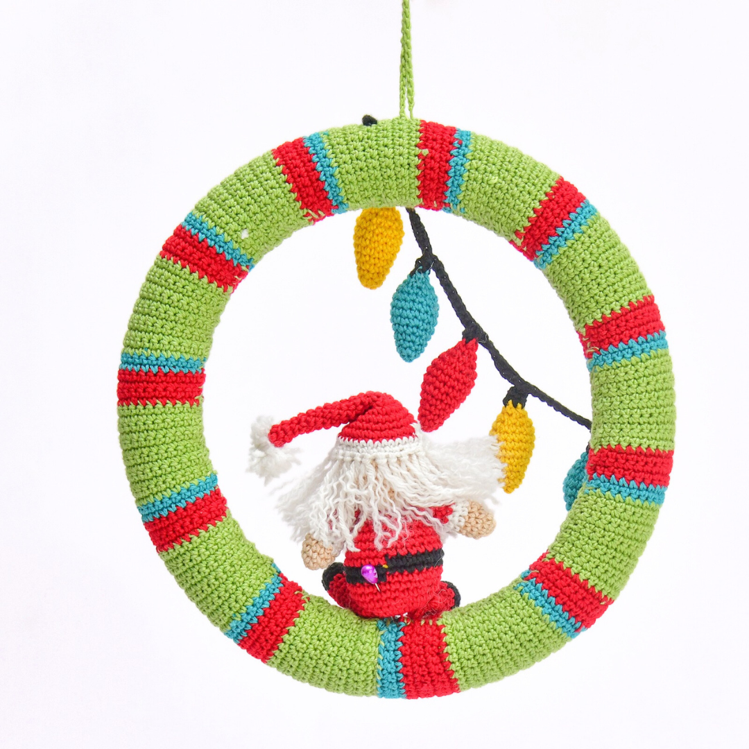 Handmade Crochet Santa