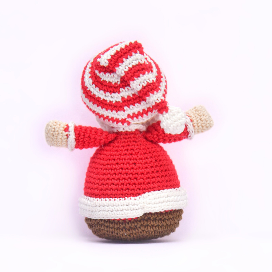 Handmade Crochet Santa