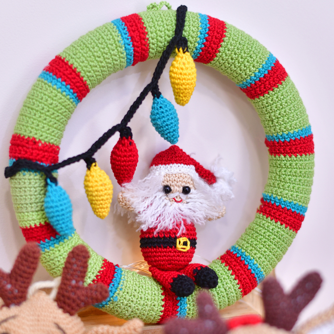 Handmade Crochet Santa