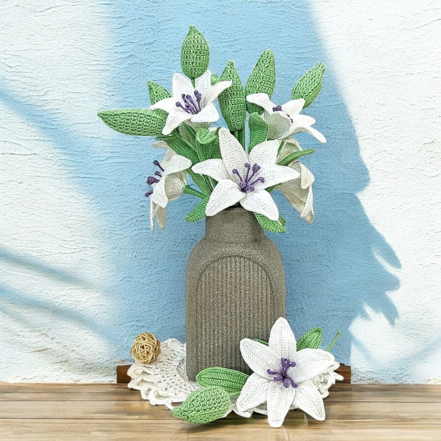 Graceful White Lily