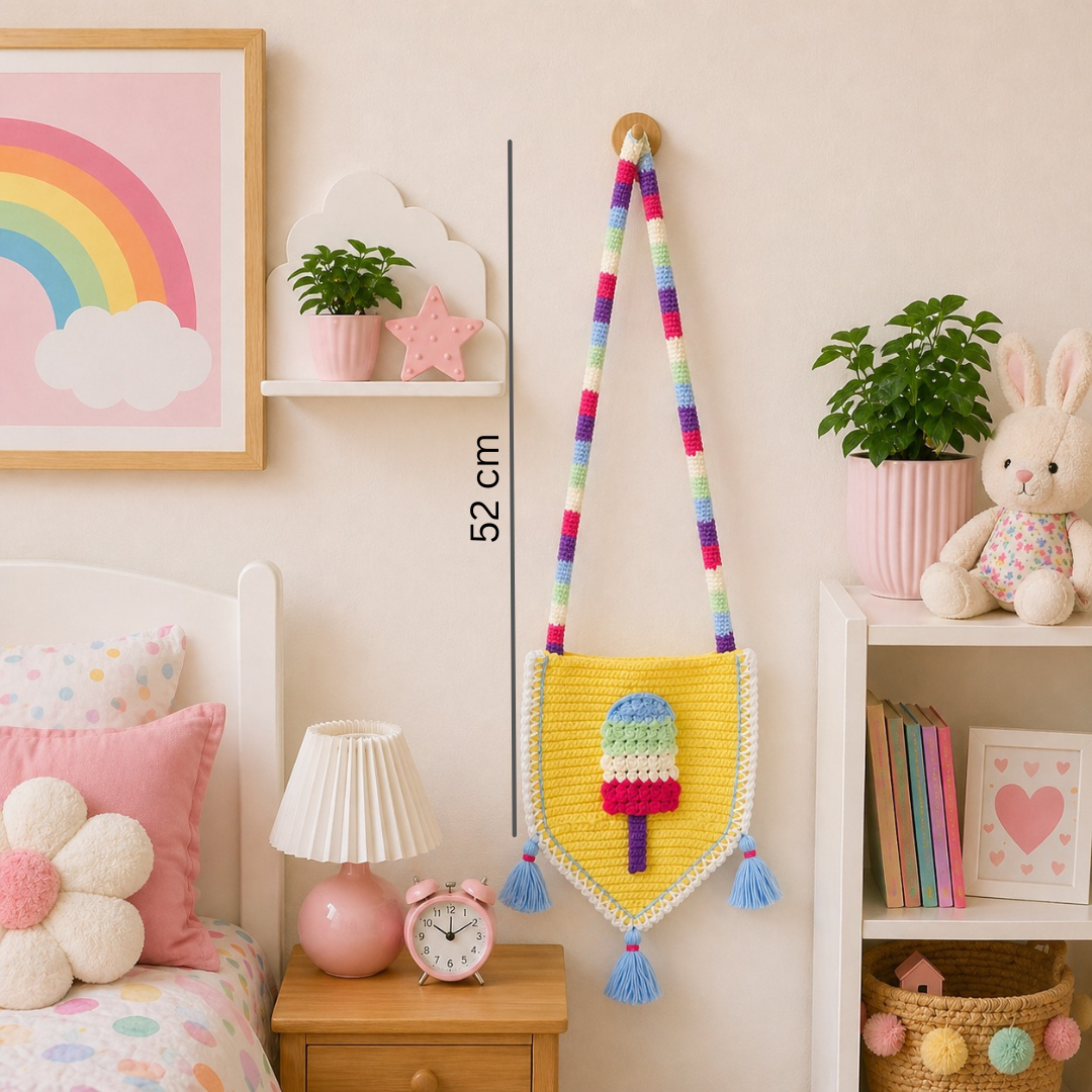 Handmade Crochet Popsicle