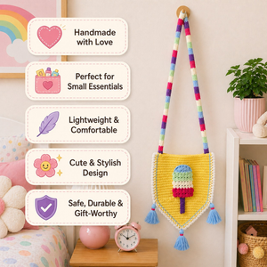 Handmade Crochet Popsicle