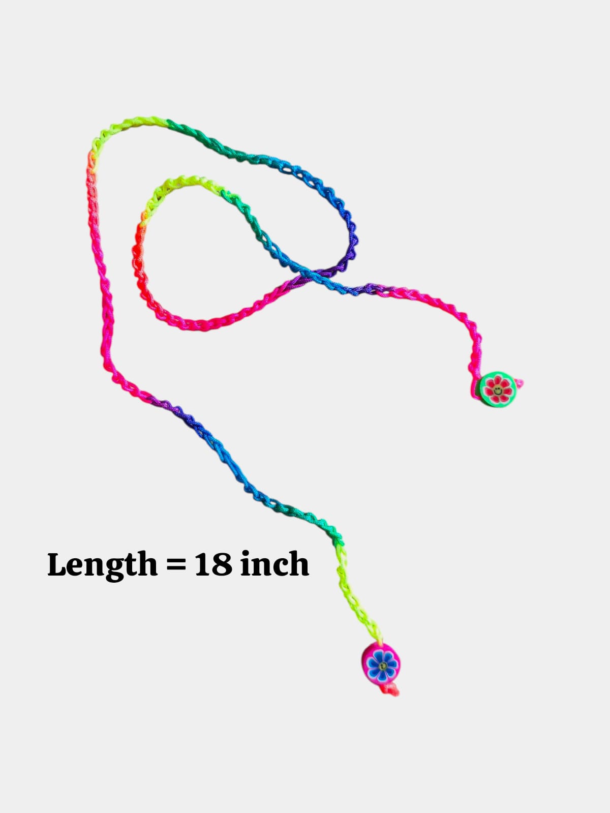 Handknotted Multicolor Beaded