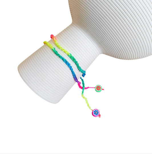 Handknotted Multicolor Beaded
