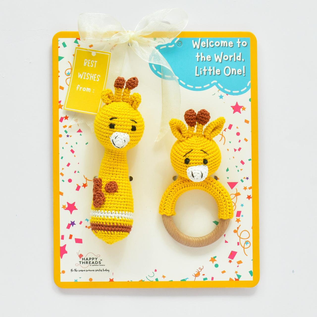 Crochet Giraffe Baby