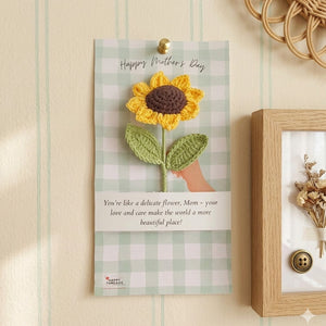 Handmade Crochet Sunflower