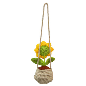 Handmade Crochet Sunflower