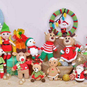Handmade Crochet Santa