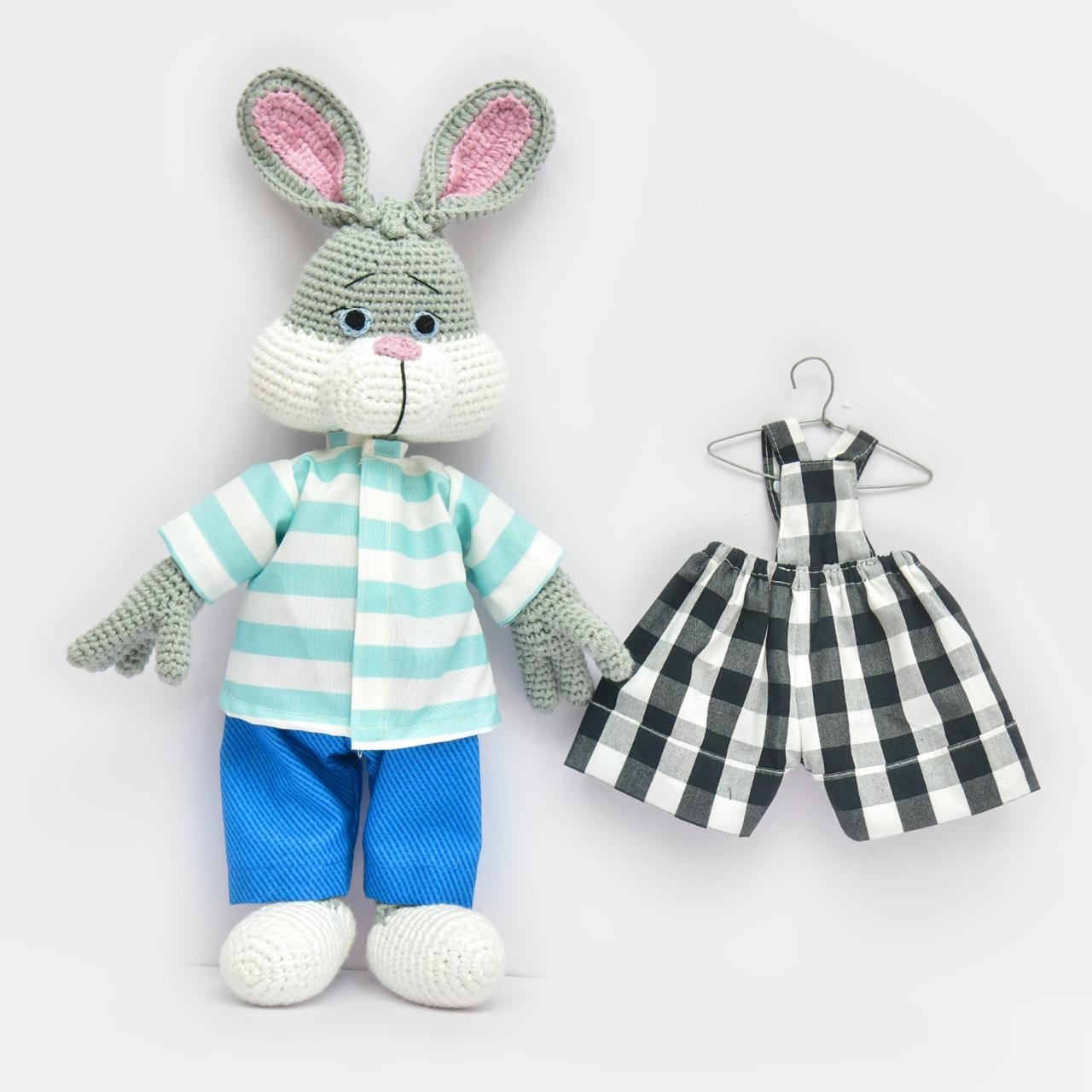 Rope Crochet Bunny
