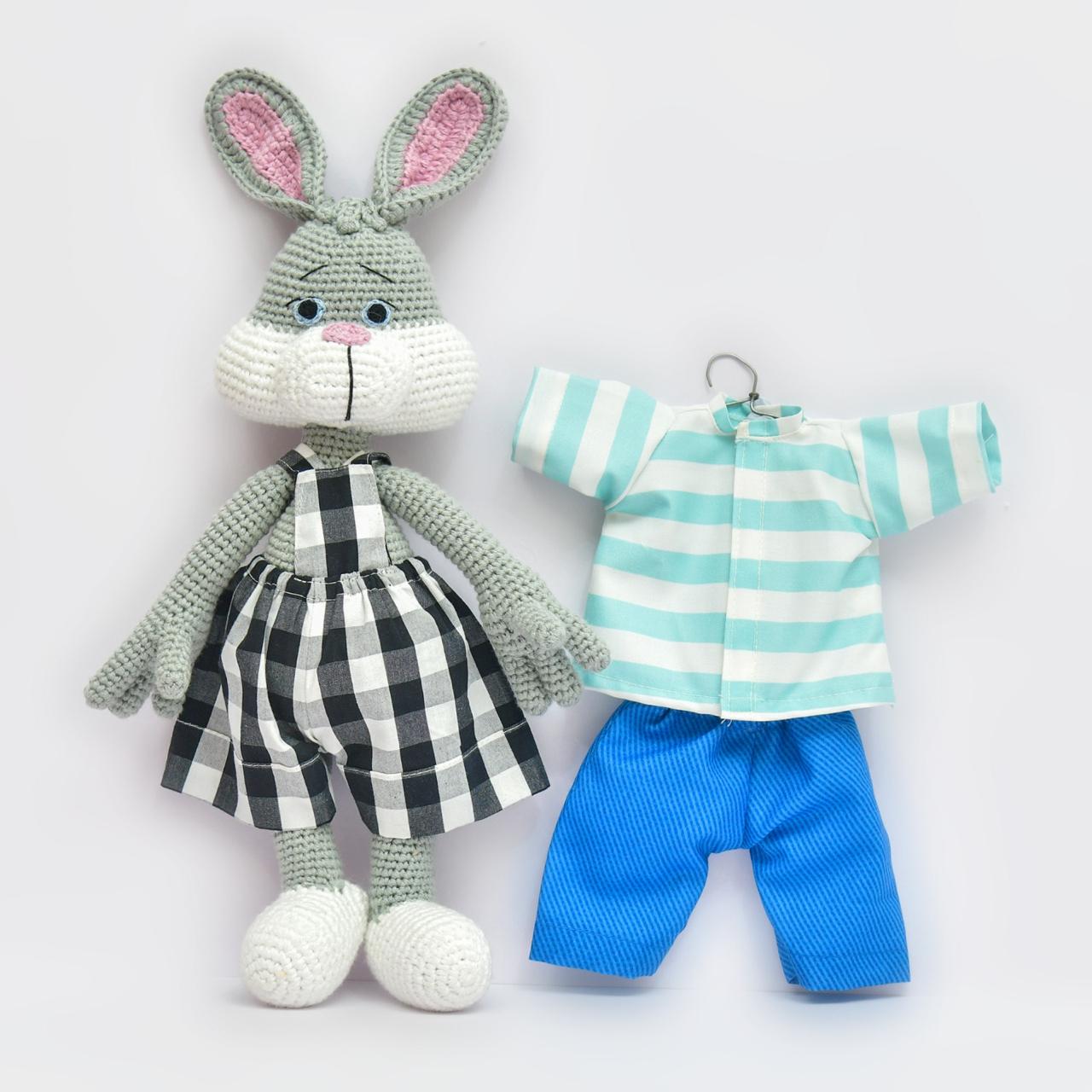 Rope Crochet Bunny