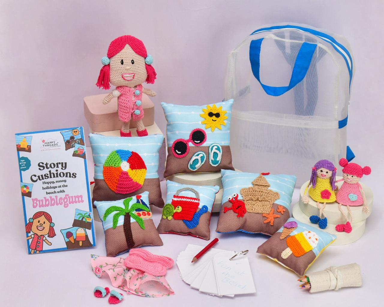 Story Cushions Happy