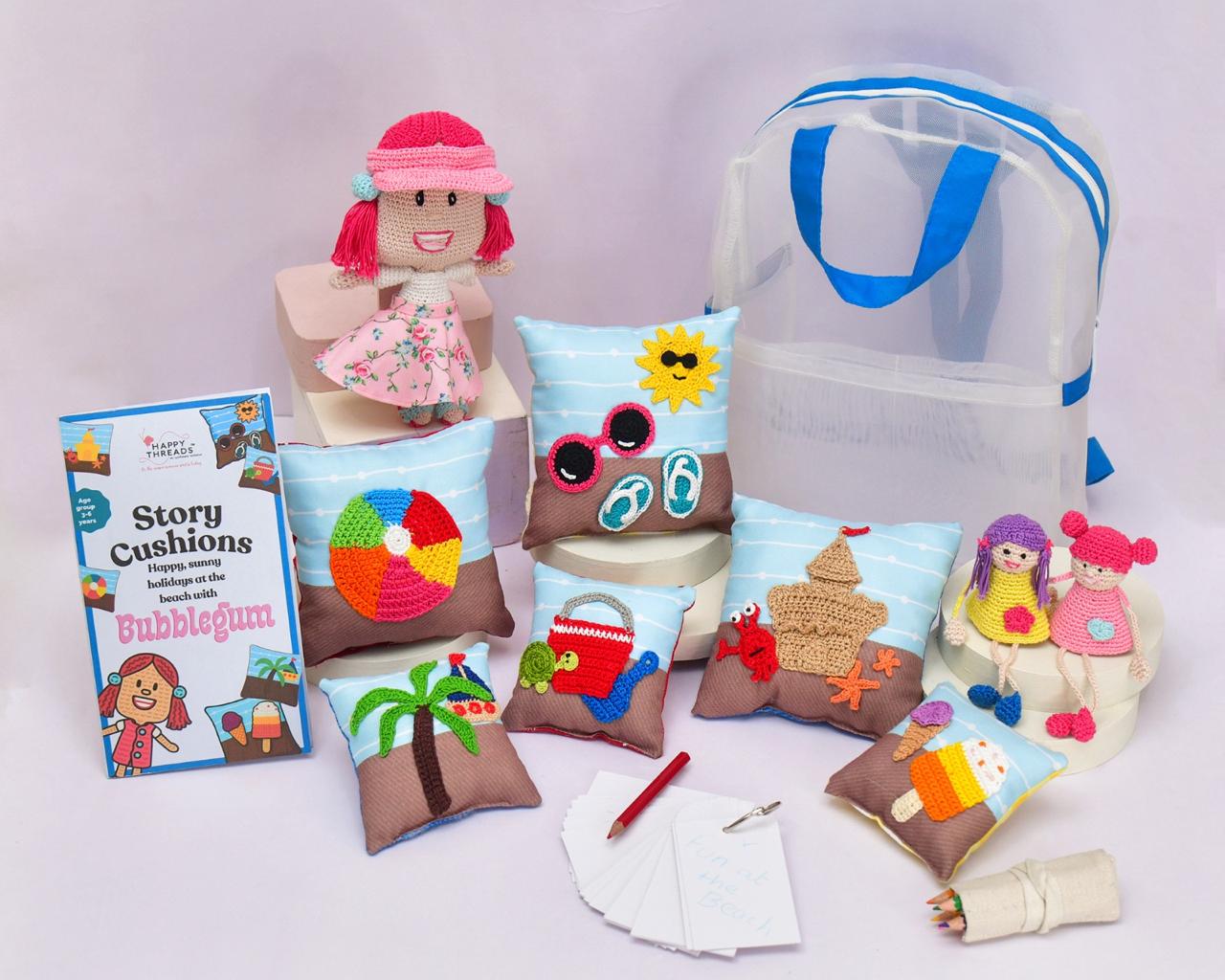 Story Cushions Happy